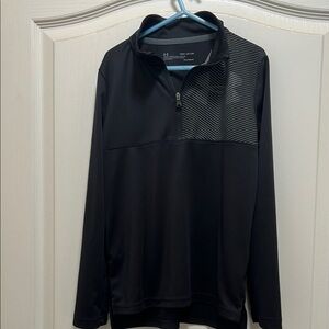 Under Armour Black Performance Quarter-Zip Jacket